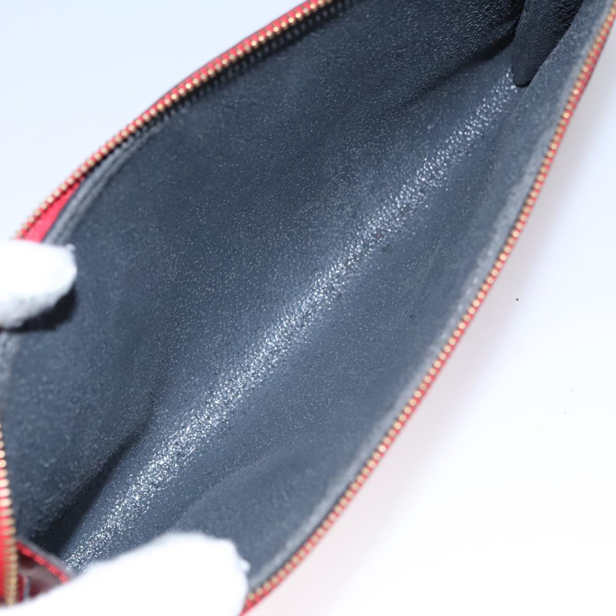 LOUIS VUITTON Epi Pochette Accessoires Accessory Pouch Red M52987 102890