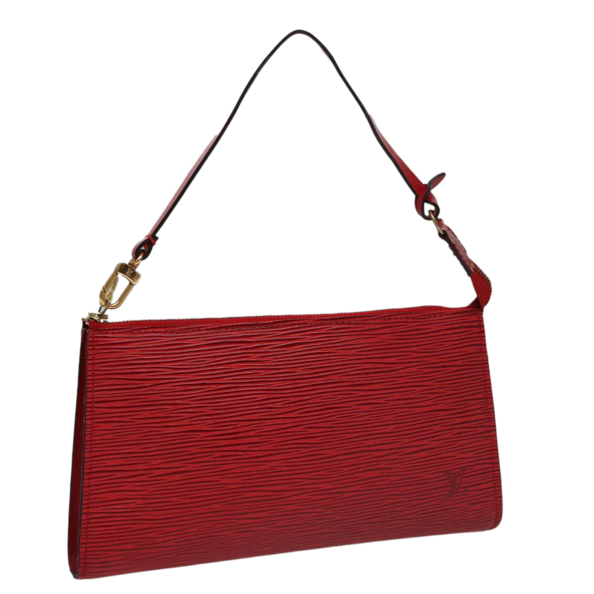 LOUIS VUITTON Epi Pochette Accessoires Accessory Pouch Red M52987 102890
