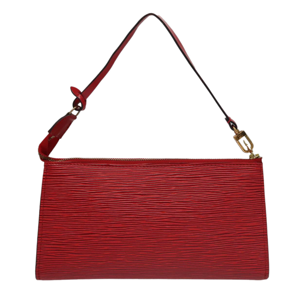 LOUIS VUITTON Epi Pochette Accessoires Accessory Pouch Red M52987 102890