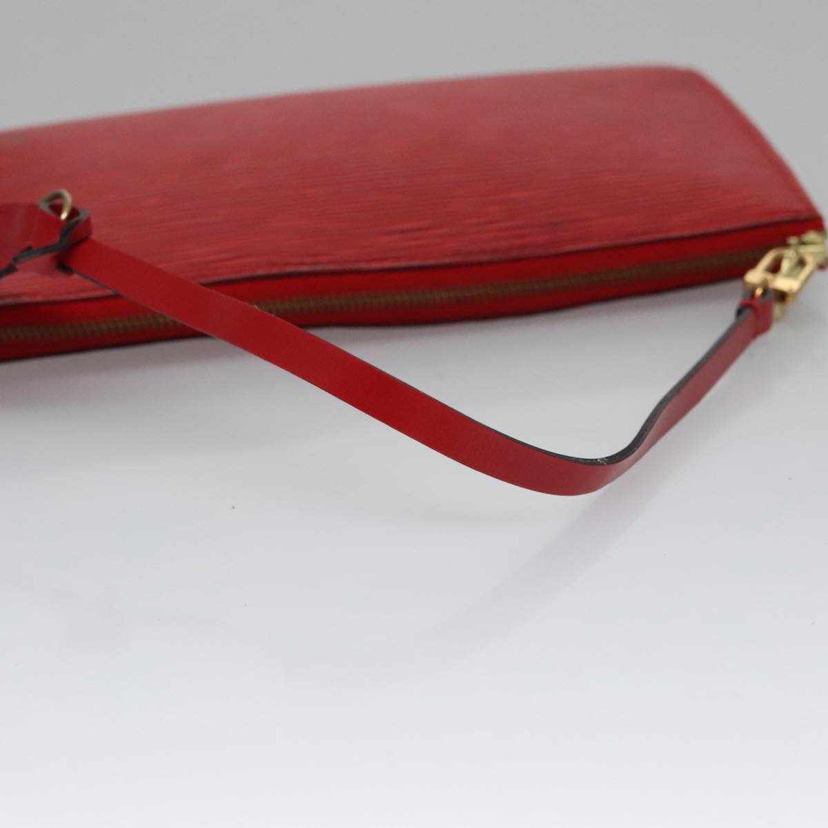 LOUIS VUITTON Epi Pochette Accessoires Accessory Pouch Red M52987 102890