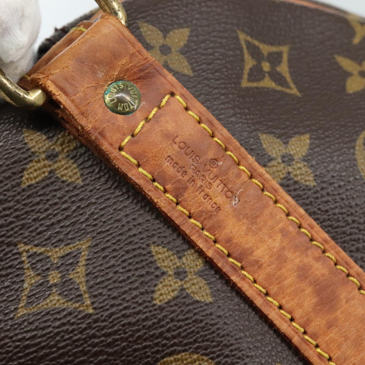 LOUIS VUITTON Monogram Keepall Bandouliere 60 Boston Bag M41412 LV 102953