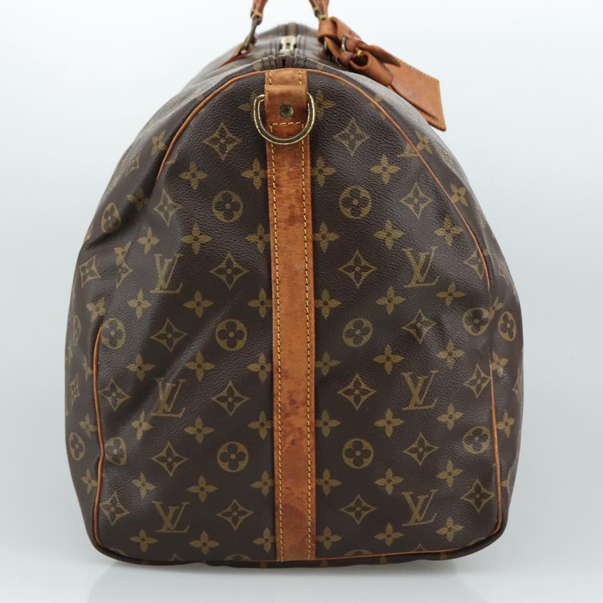 LOUIS VUITTON Monogram Keepall Bandouliere 60 Boston Bag M41412 LV 102953