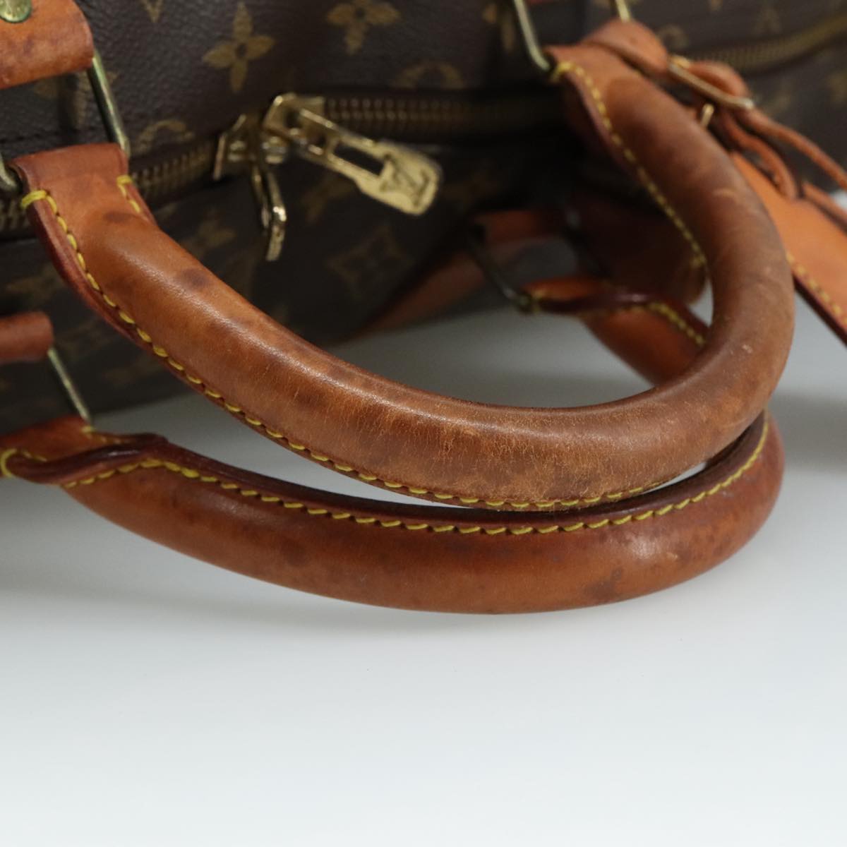 LOUIS VUITTON Monogram Keepall Bandouliere 60 Boston Bag M41412 LV 102953