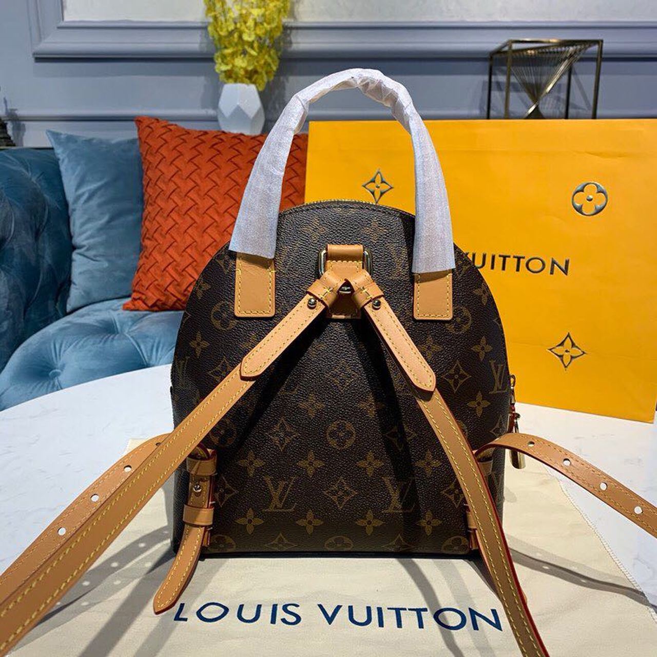 LV Moon Backpack Monogram Canvas By Nicolas GhesquiÃƒÂ¨re For The LV Cruise Collection, WoBags 32cm LV M44944