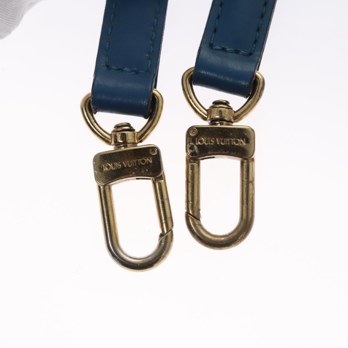 LOUIS VUITTON Epi Adjustable Shoulder Strap 37""-44.1"" Blue LV 103344
