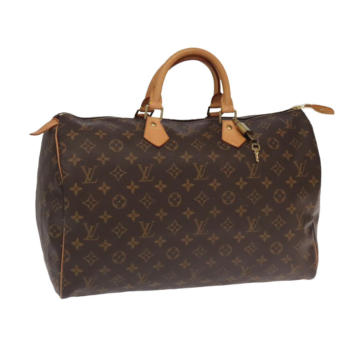 LOUIS VUITTON Monogram Speedy 40 Hand Bag M41522 LV 103368A