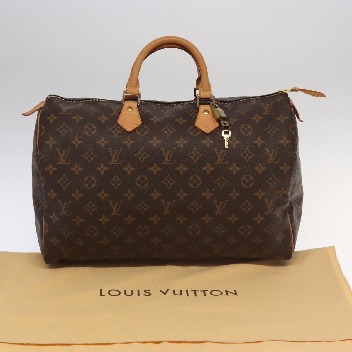 LOUIS VUITTON Monogram Speedy 40 Hand Bag M41522 LV 103368A