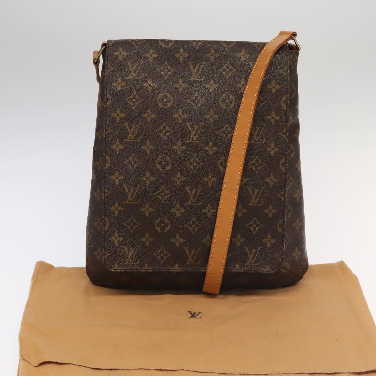 LOUIS VUITTON Monogram Musette Shoulder Bag M51256 LV 103371