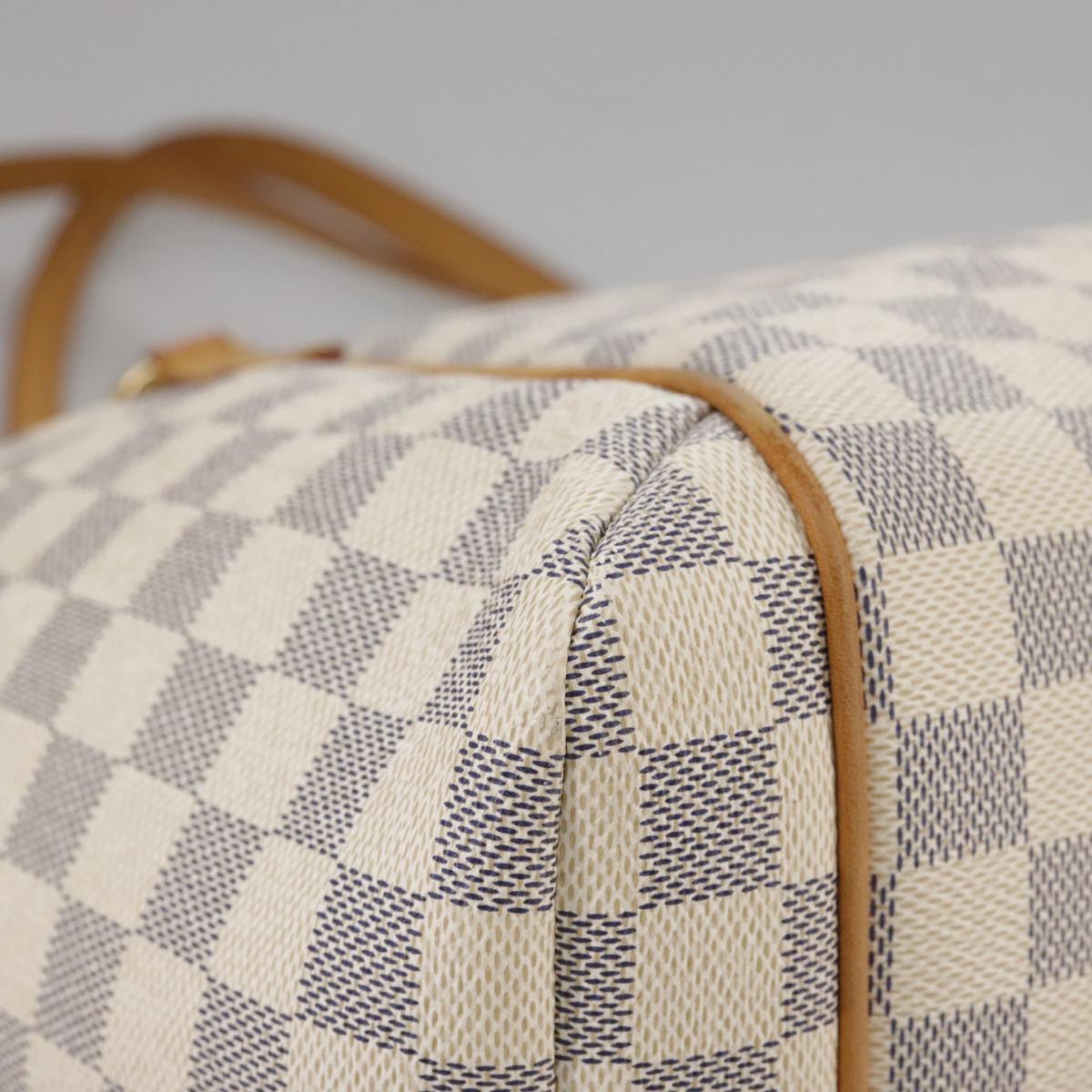 LOUIS VUITTON Damier Azur Totally MM Tote Bag N51262 LV 103372