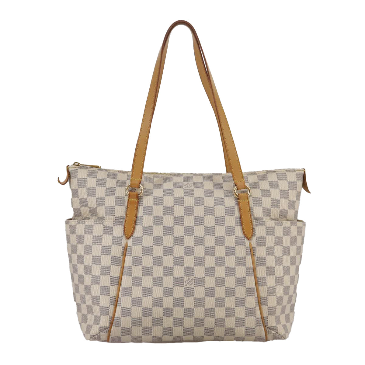 LOUIS VUITTON Damier Azur Totally MM Tote Bag N51262 LV 103372