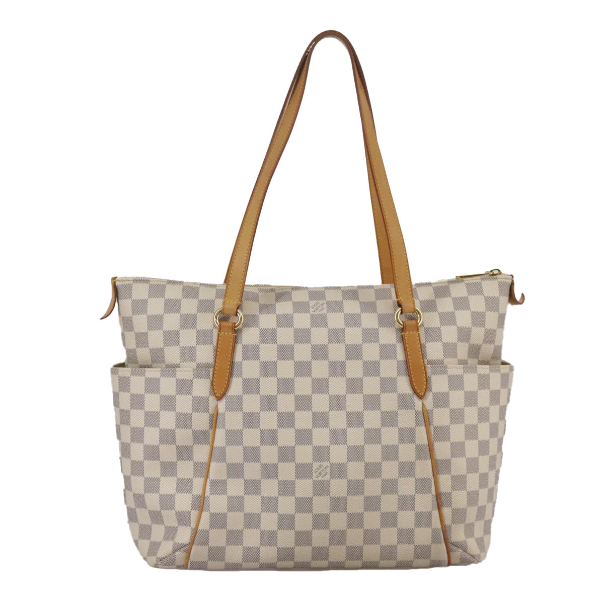 LOUIS VUITTON Damier Azur Totally MM Tote Bag N51262 LV 103372