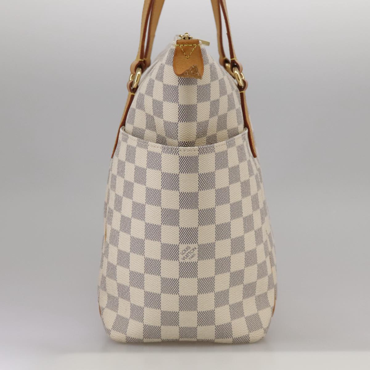LOUIS VUITTON Damier Azur Totally MM Tote Bag N51262 LV 103372