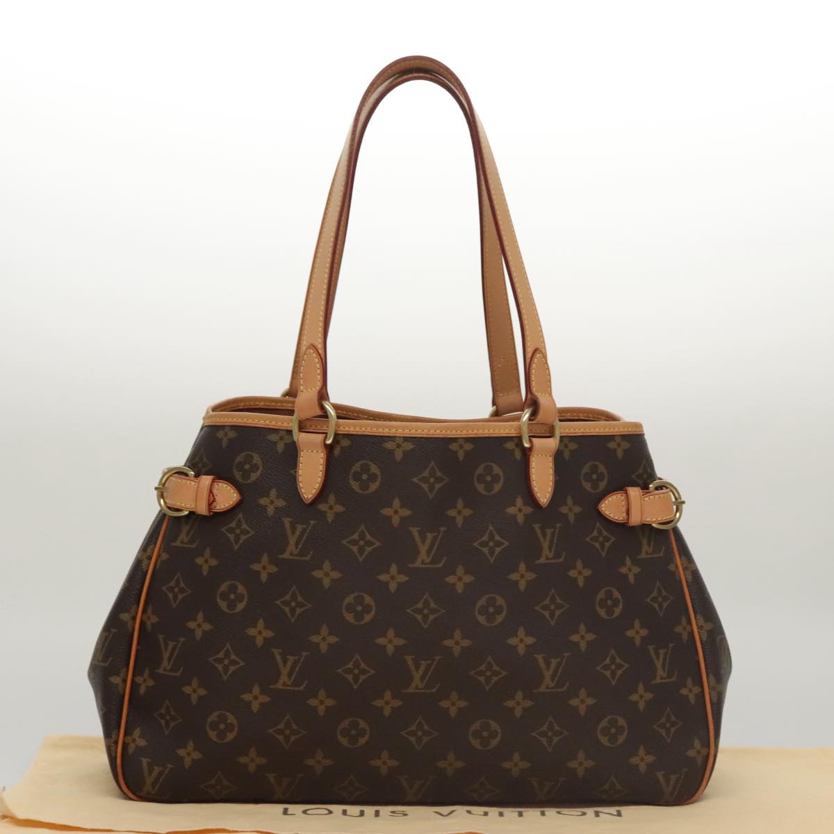 LOUIS VUITTON Monogram Batignolles Horizontal Tote Bag M51154 LV 103373A