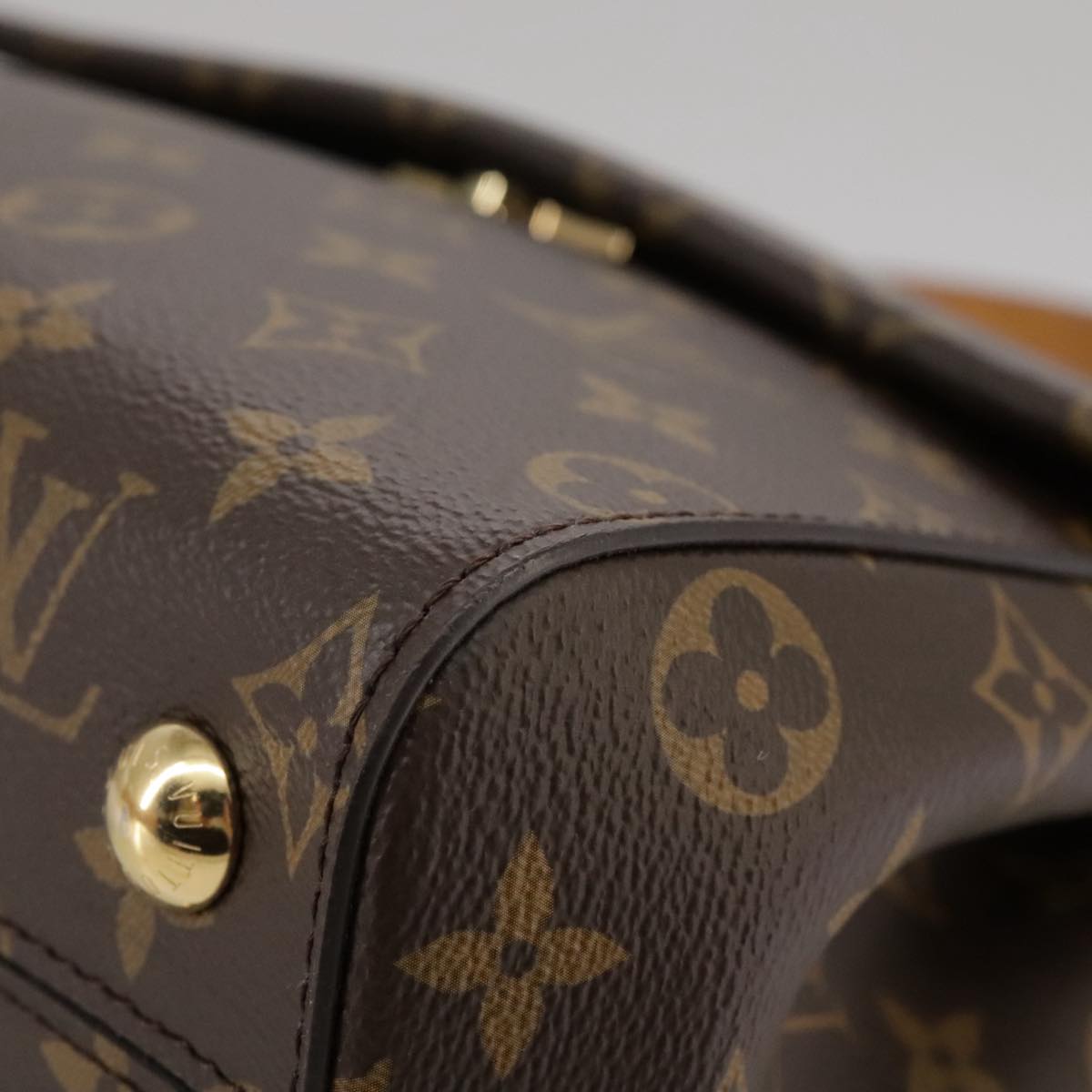 LOUIS VUITTON Monogram Cluny BB Hand Bag 2way M42738 LV 103374A