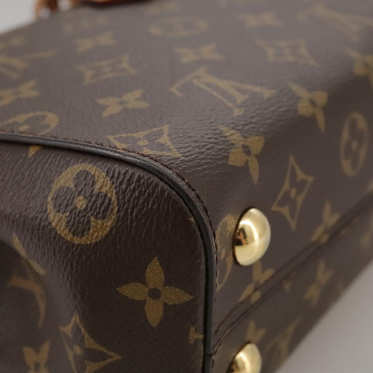 LOUIS VUITTON Monogram Cluny BB Hand Bag 2way M42738 LV 103374A