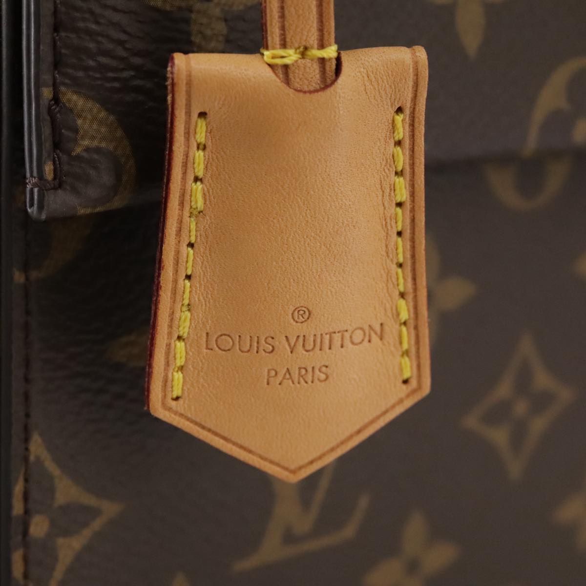 LOUIS VUITTON Monogram Cluny BB Hand Bag 2way M42738 LV 103374A