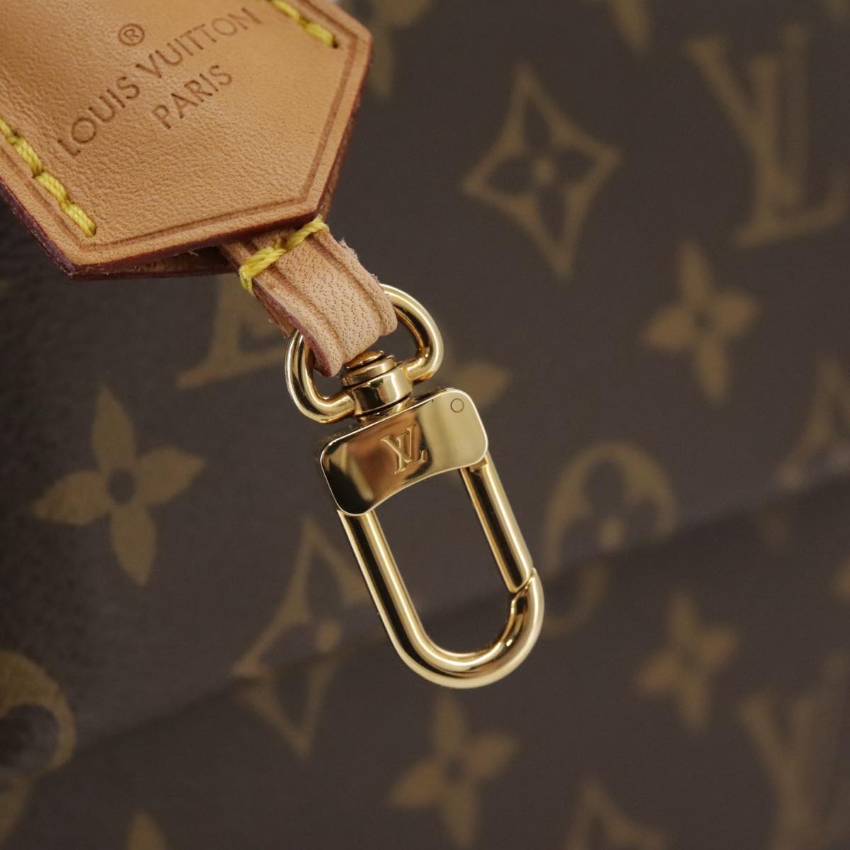 LOUIS VUITTON Monogram Cluny BB Hand Bag 2way M42738 LV 103374A