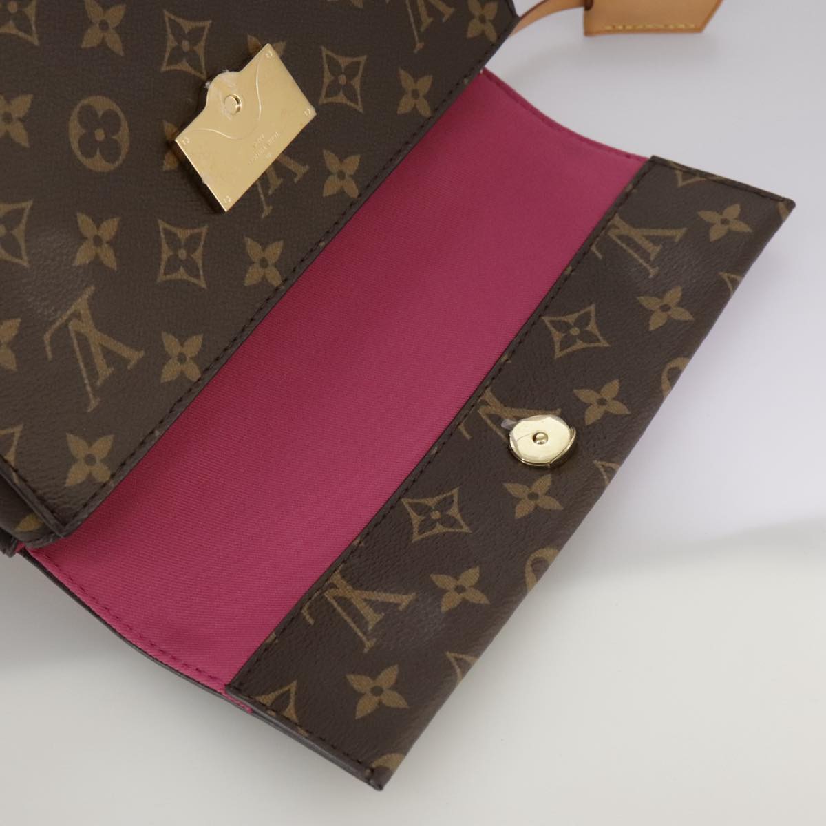 LOUIS VUITTON Monogram Cluny BB Hand Bag 2way M42738 LV 103374A