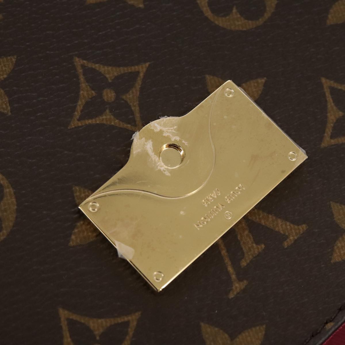 LOUIS VUITTON Monogram Cluny BB Hand Bag 2way M42738 LV 103374A