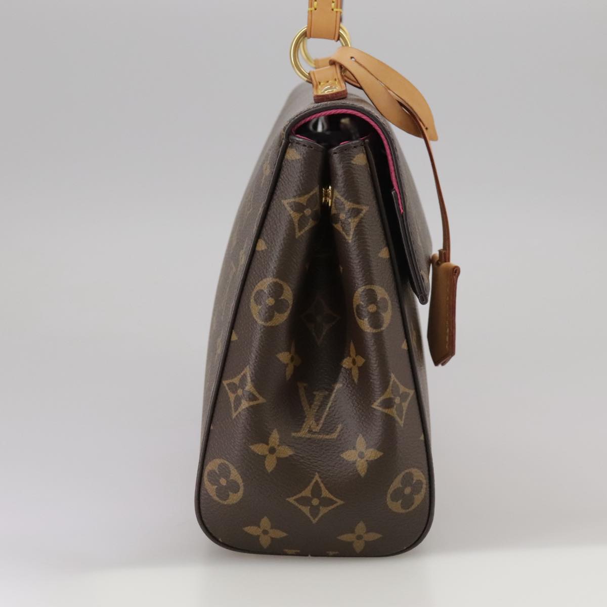 LOUIS VUITTON Monogram Cluny BB Hand Bag 2way M42738 LV 103374A