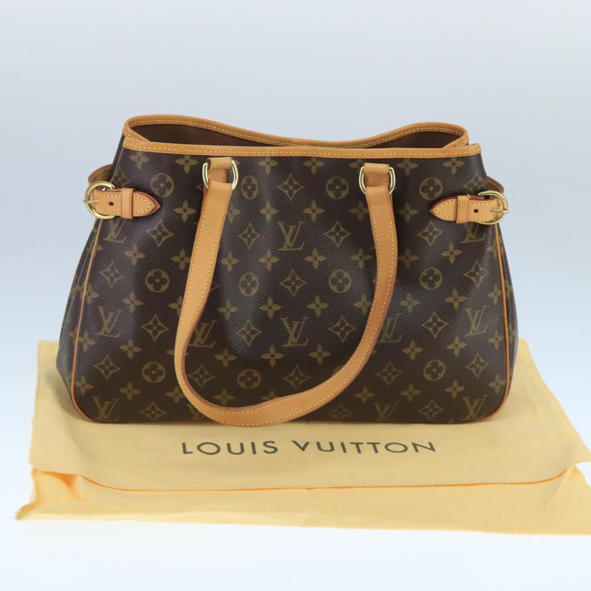 LOUIS VUITTON Monogram Batignolles Horizontal Tote Bag M51154 LV 103375A