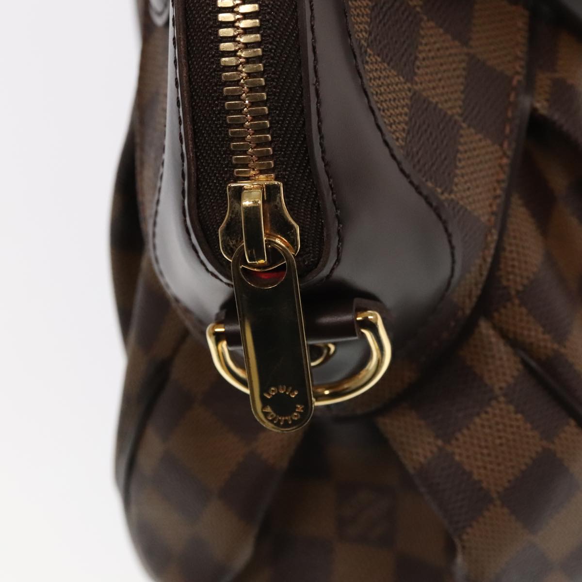 LOUIS VUITTON Damier Ebene Trevi PM Hand Bag 2way N51997 LV 103377A