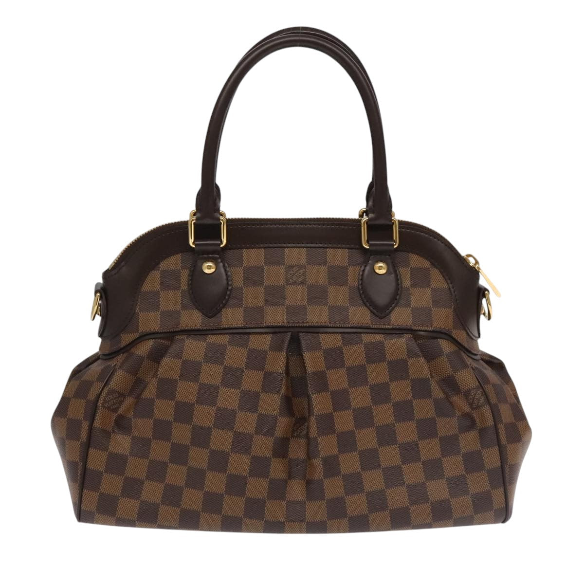 LOUIS VUITTON Damier Ebene Trevi PM Hand Bag 2way N51997 LV 103377A