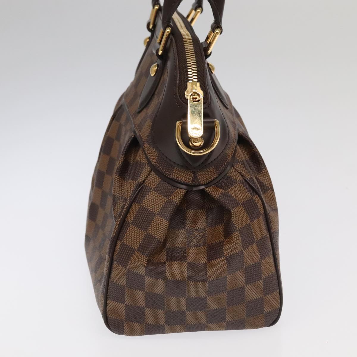 LOUIS VUITTON Damier Ebene Trevi PM Hand Bag 2way N51997 LV 103377A