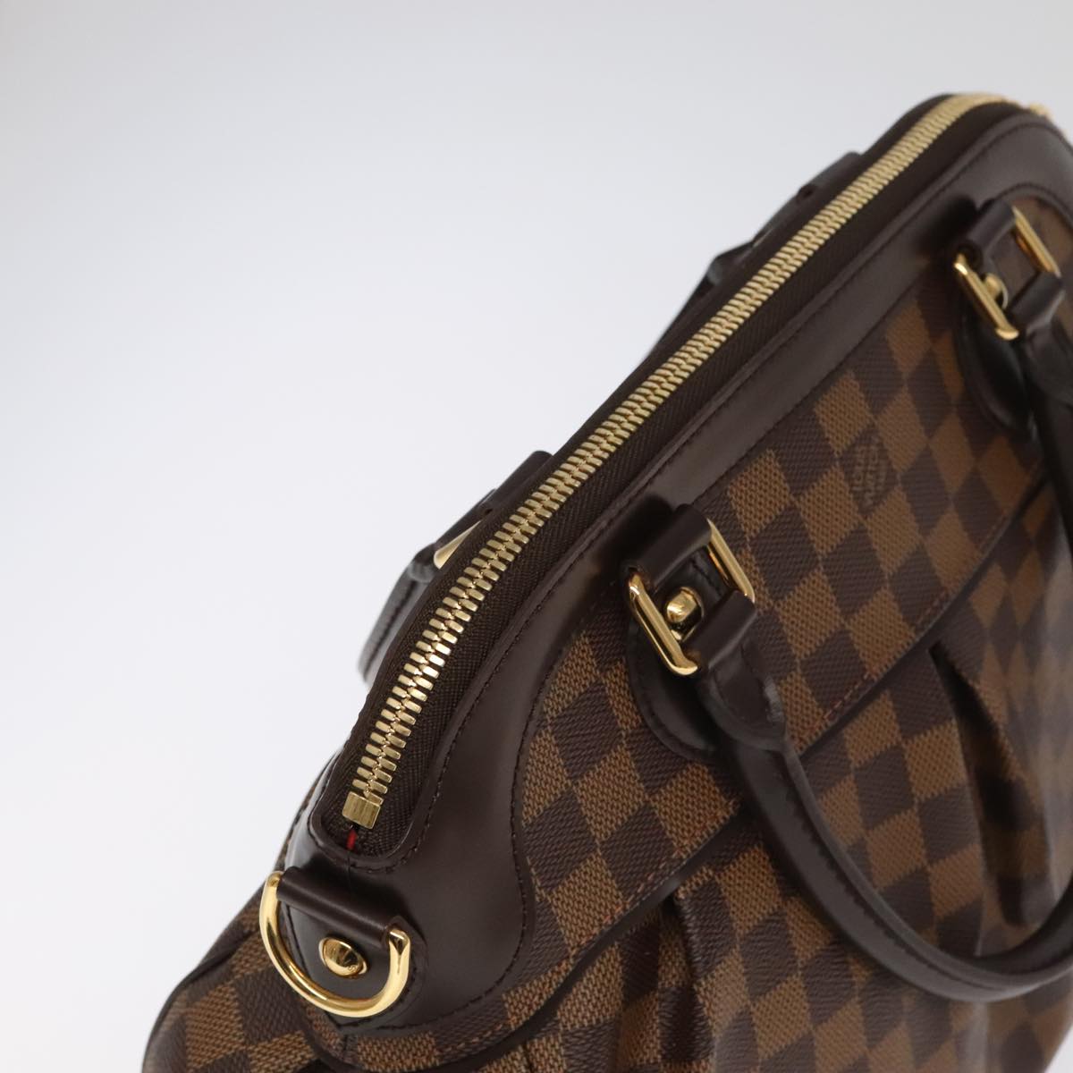 LOUIS VUITTON Damier Ebene Trevi PM Hand Bag 2way N51997 LV 103377A