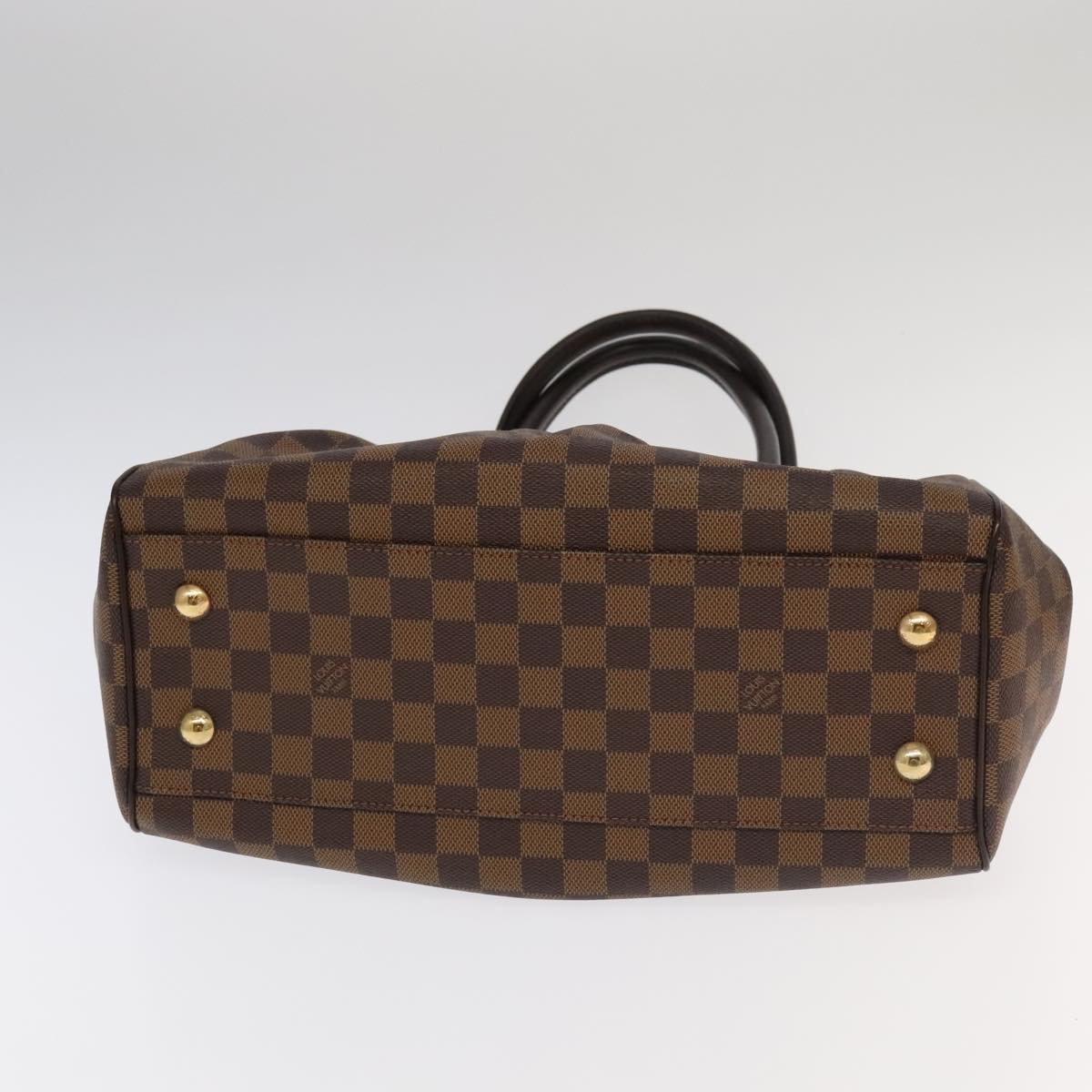 LOUIS VUITTON Damier Ebene Trevi PM Hand Bag 2way N51997 LV 103377A
