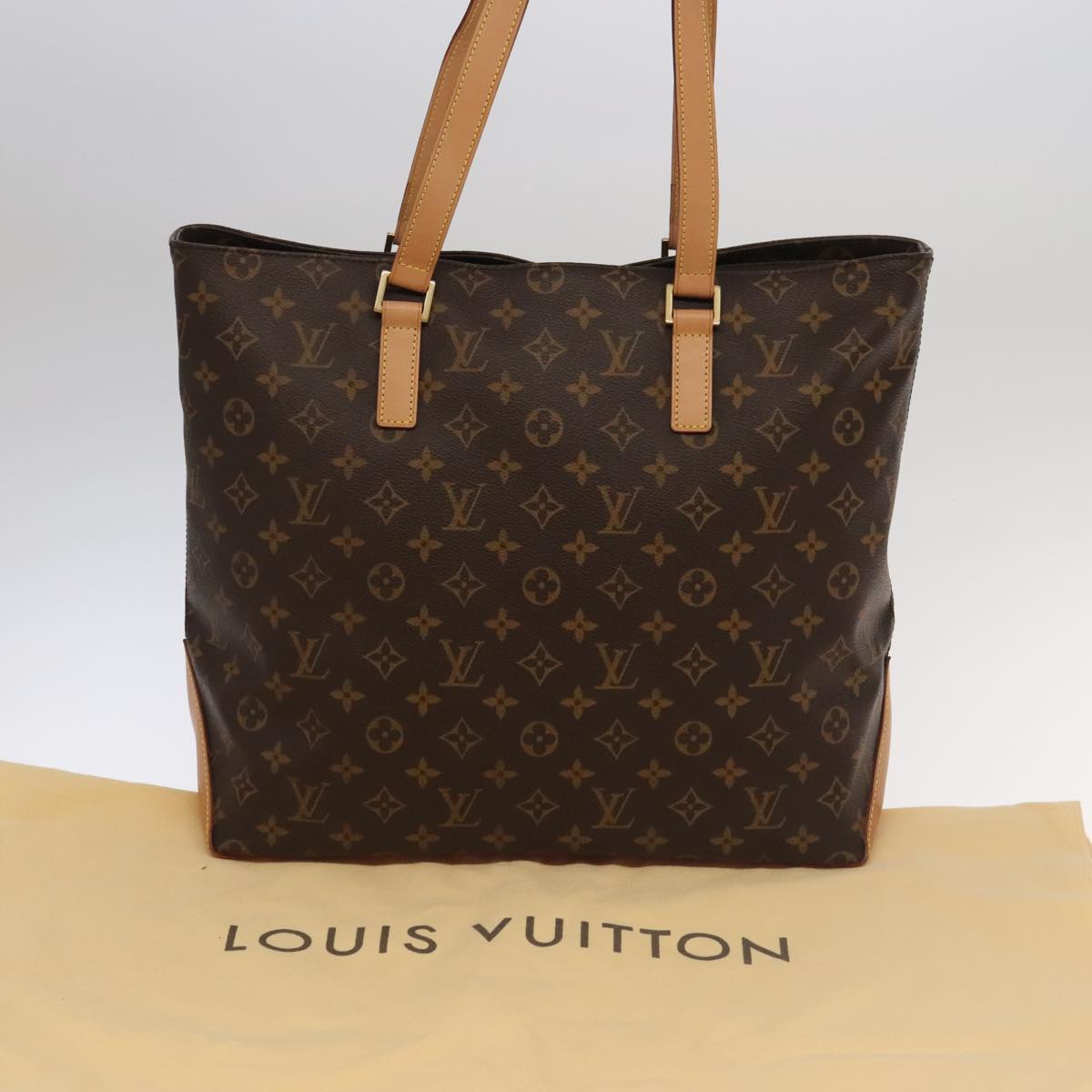 LOUIS VUITTON Monogram Cabas Mezzo Tote Bag M51151 LV 103378SA