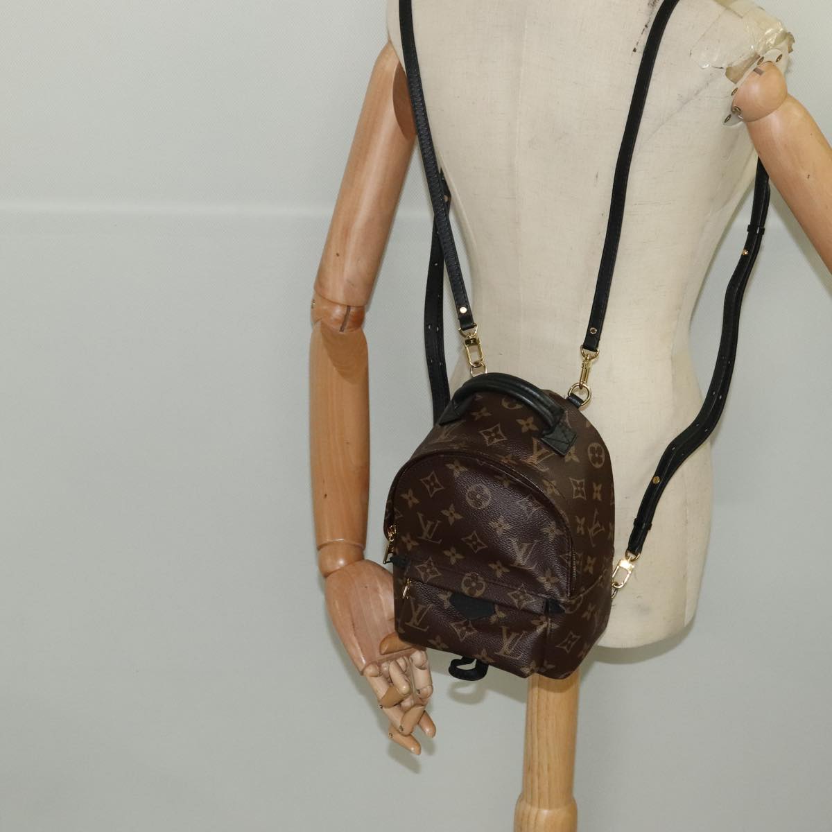 LOUIS VUITTON Monogram Palm Springs MINI Backpack M44873 LV 103379A