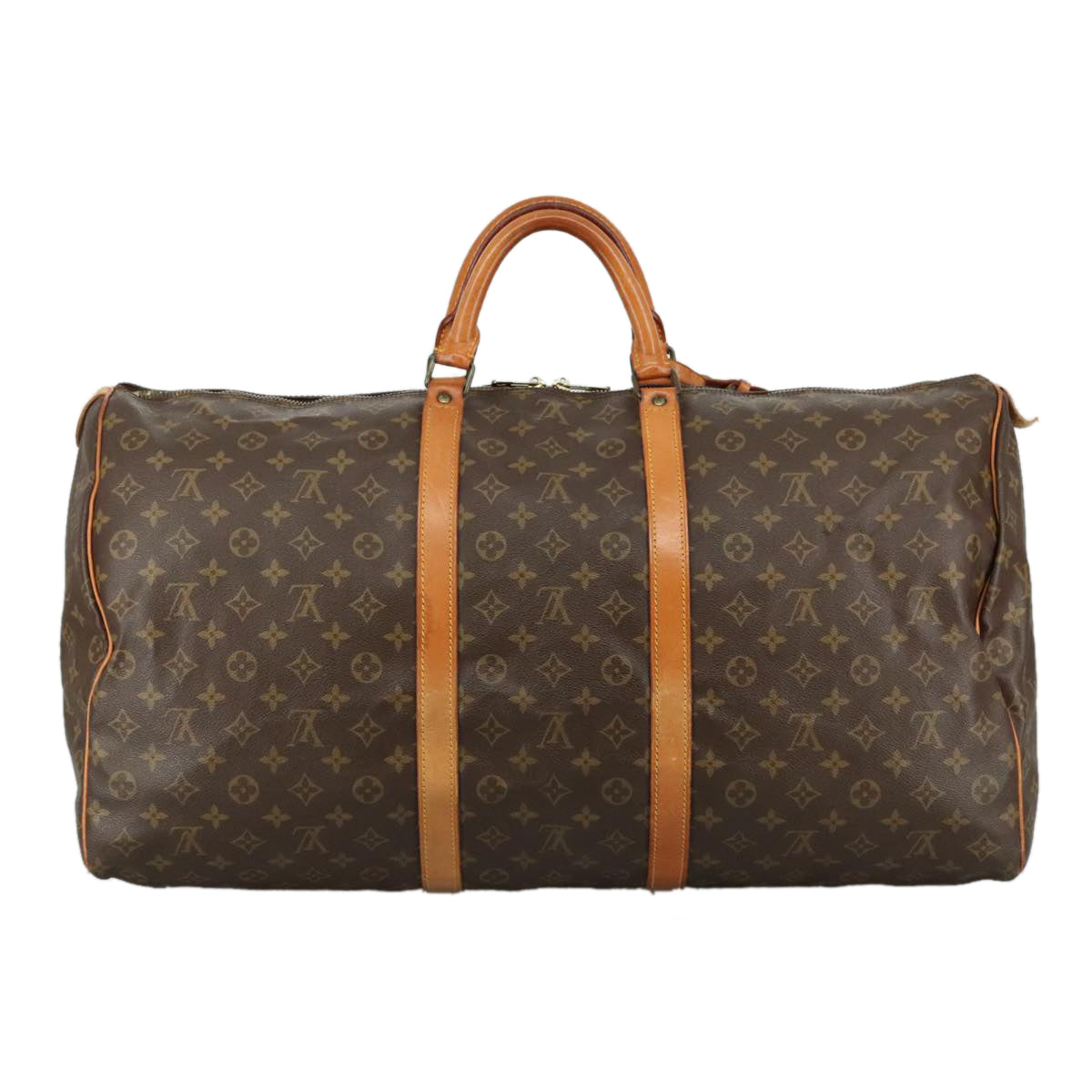 LOUIS VUITTON Monogram Keepall 60 Boston Bag M41422 LV 103507