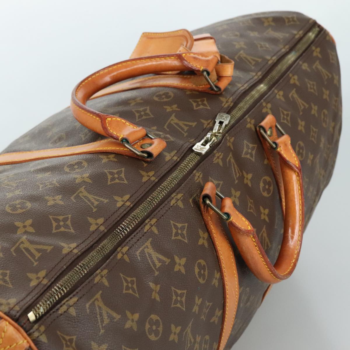 LOUIS VUITTON Monogram Keepall 60 Boston Bag M41422 LV 103507