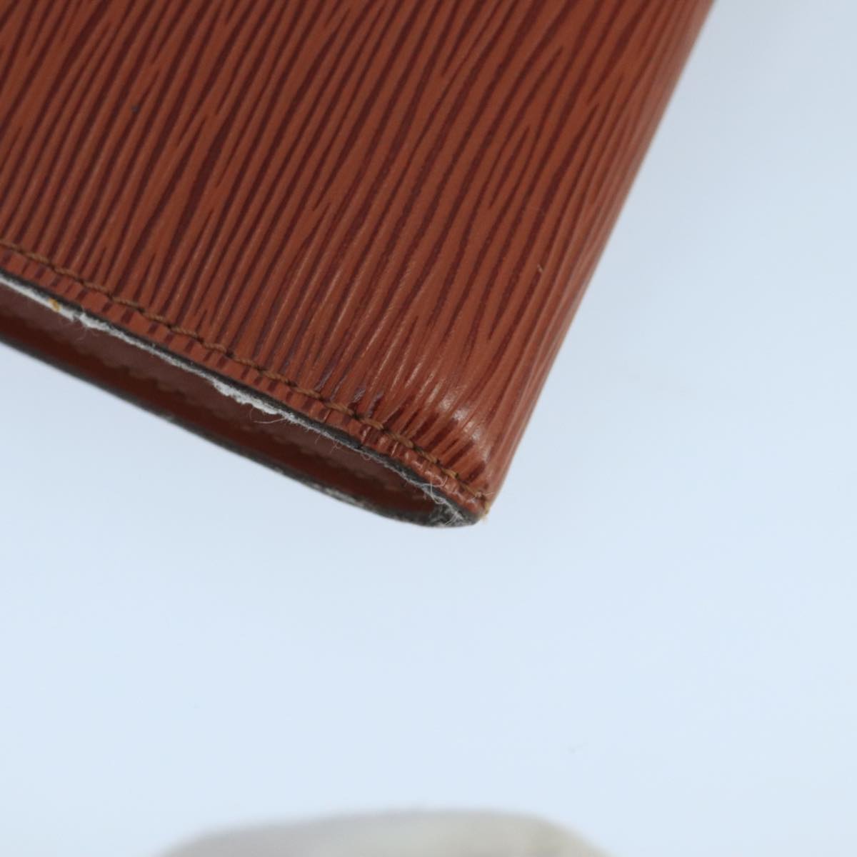 LOUIS VUITTON Epi Pochette Accessoires Pouch Brown M52953 LV 103752
