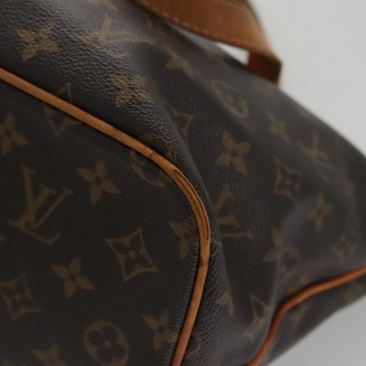LOUIS VUITTON Monogram Palermo PM Tote Bag M40145 LV 103859