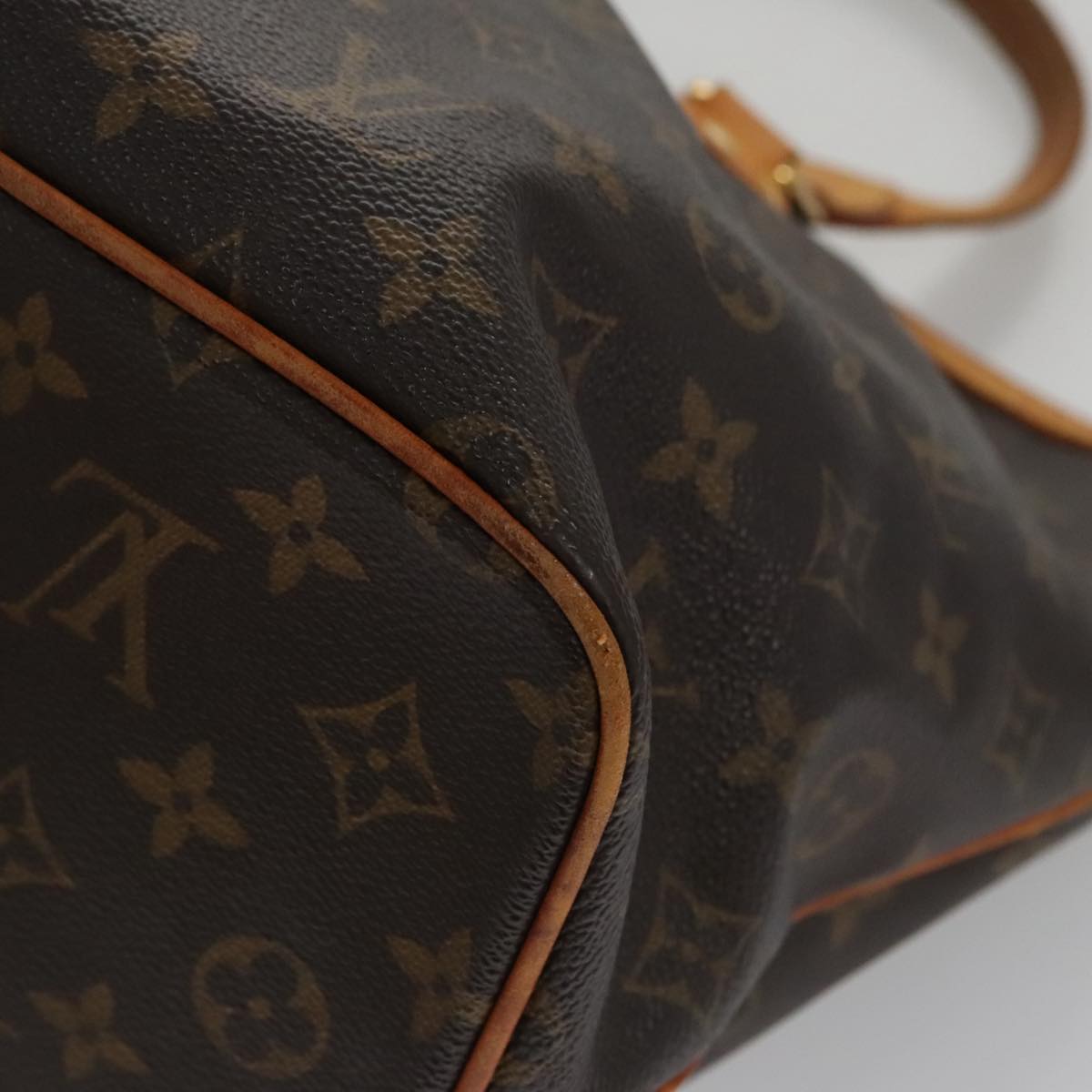LOUIS VUITTON Monogram Palermo PM Tote Bag M40145 LV 103859