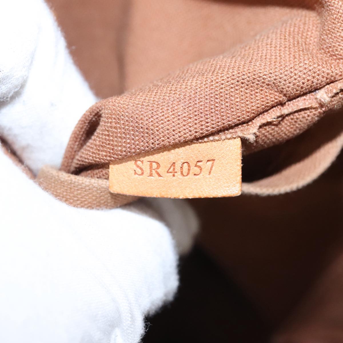LOUIS VUITTON Monogram Palermo PM Tote Bag M40145 LV 103859