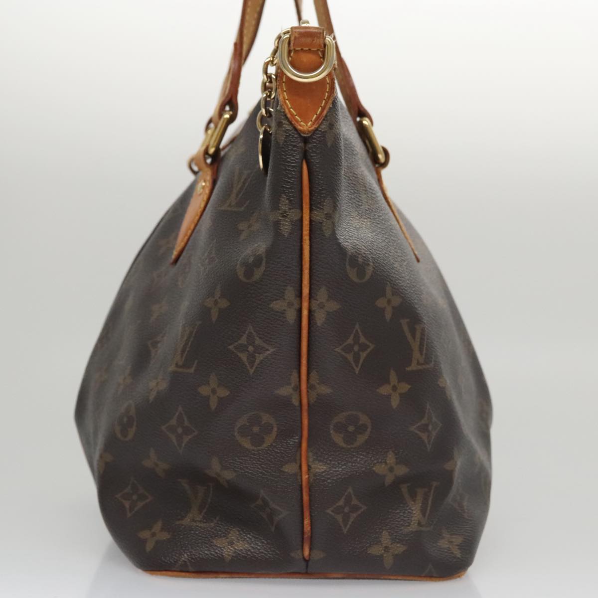 LOUIS VUITTON Monogram Palermo PM Tote Bag M40145 LV 103859