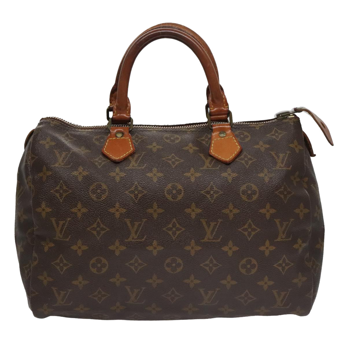 LOUIS VUITTON Monogram Speedy 30 Hand Bag M41526 LV 103865