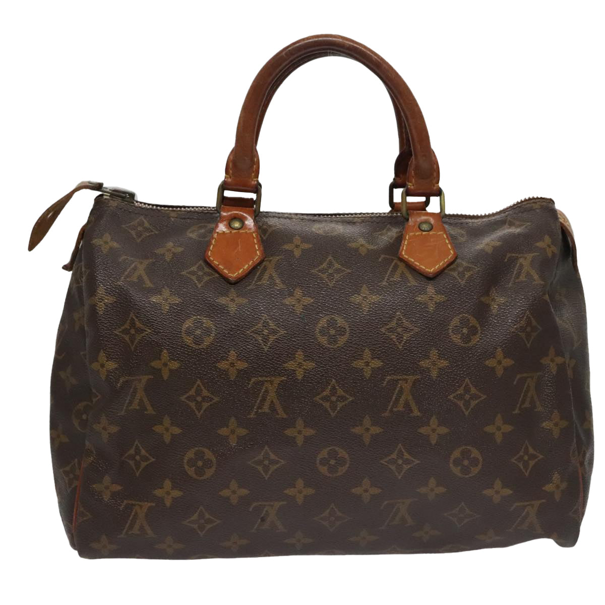 LOUIS VUITTON Monogram Speedy 30 Hand Bag M41526 LV 103865