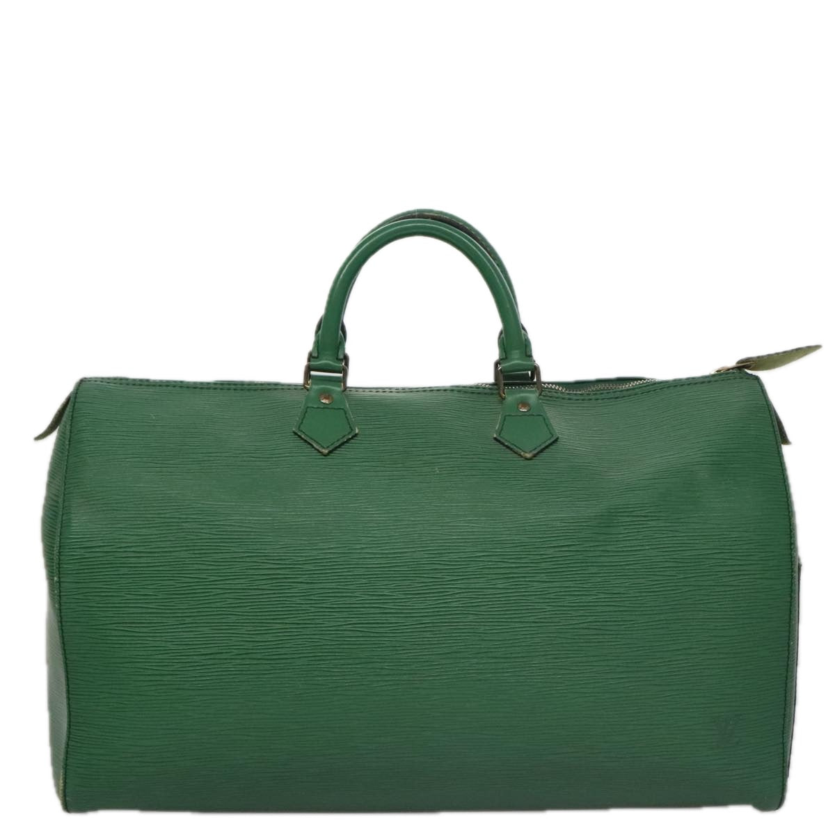 LOUIS VUITTON Epi Speedy 40 Hand Bag Green M42984 LV 103924