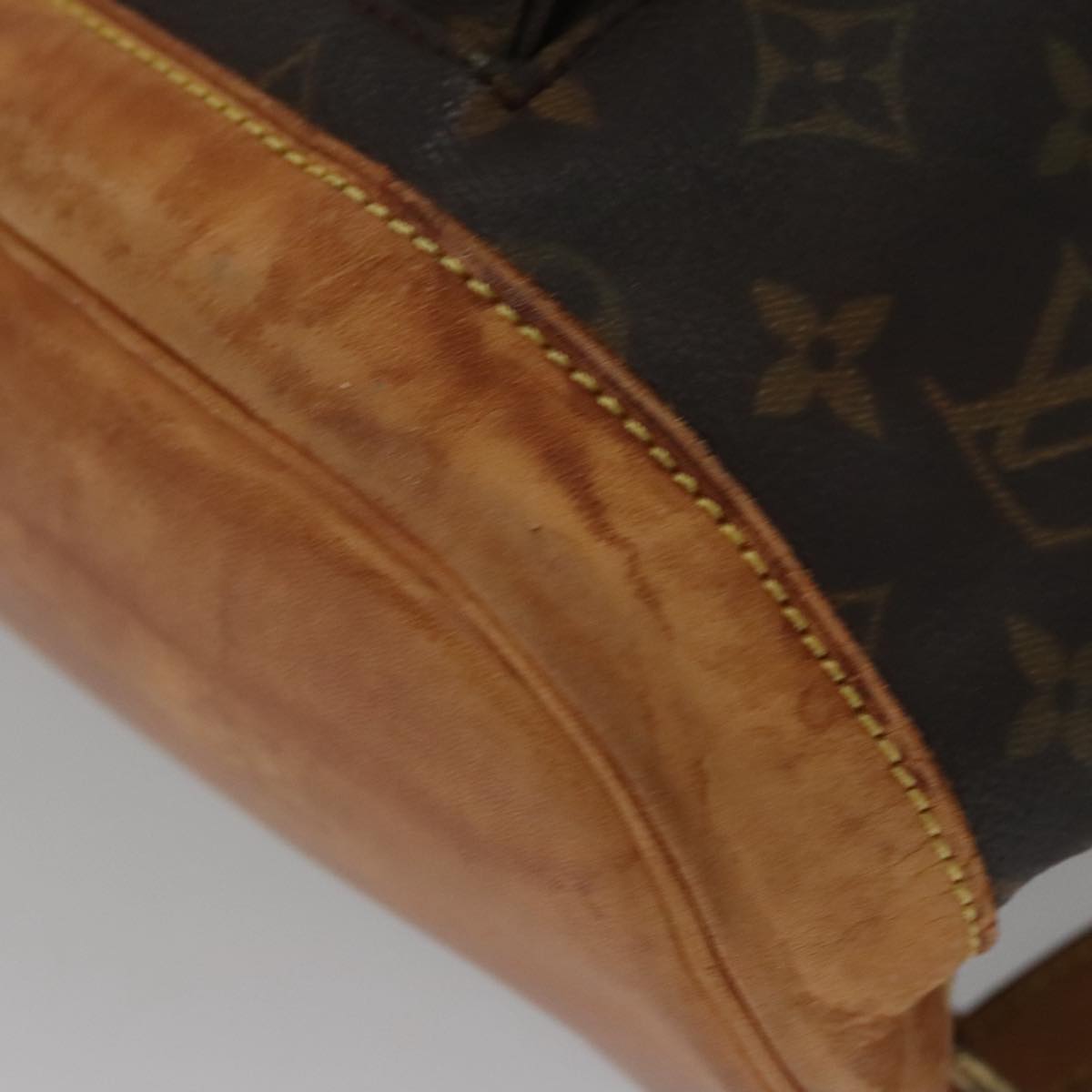 LOUIS VUITTON Monogram Montsouris GM Backpack M51135 LV 103945