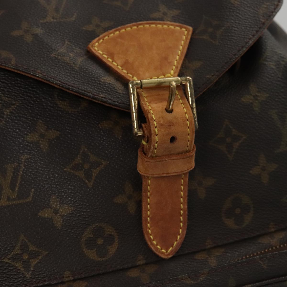 LOUIS VUITTON Monogram Montsouris GM Backpack M51135 LV 103945