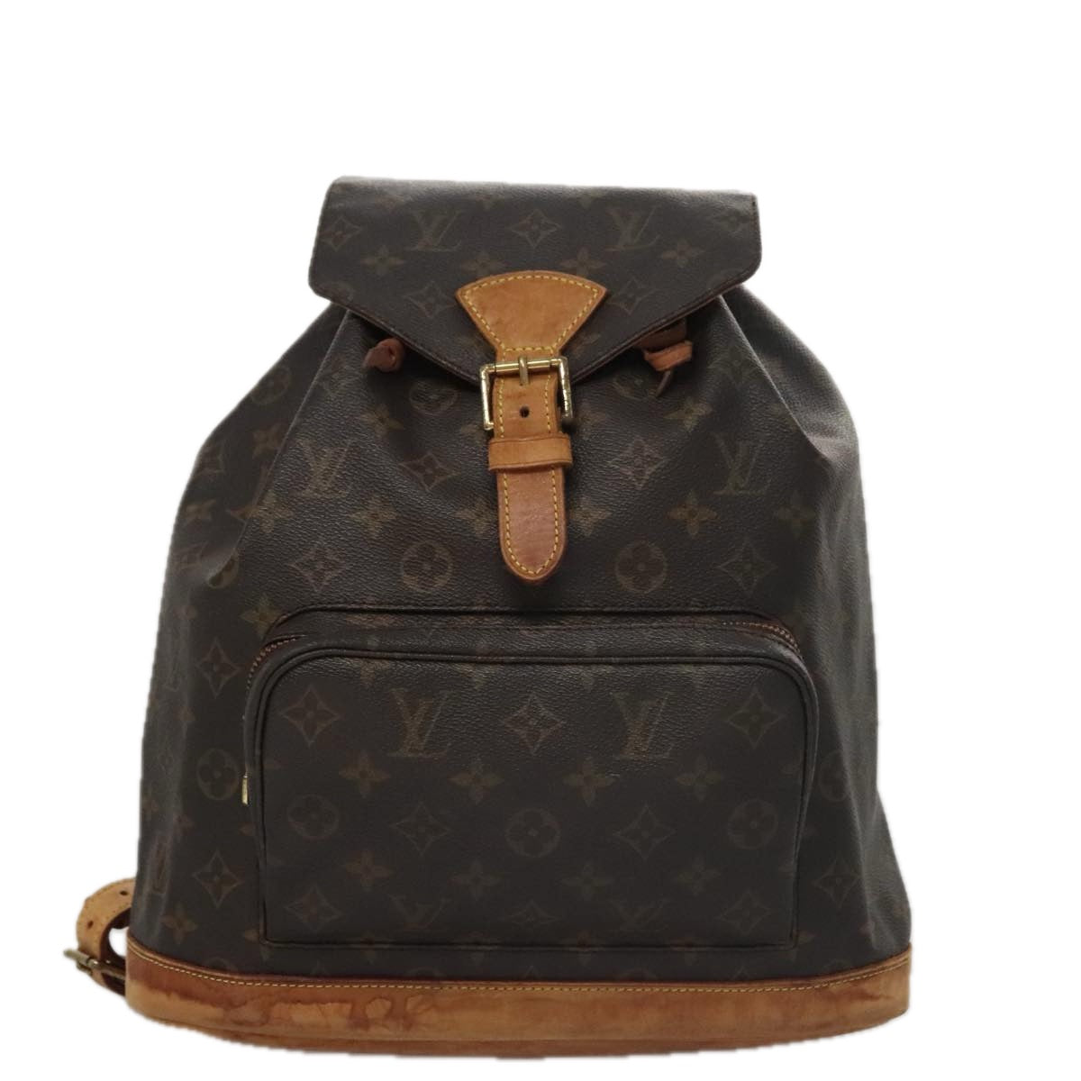 LOUIS VUITTON Monogram Montsouris GM Backpack M51135 LV 103945