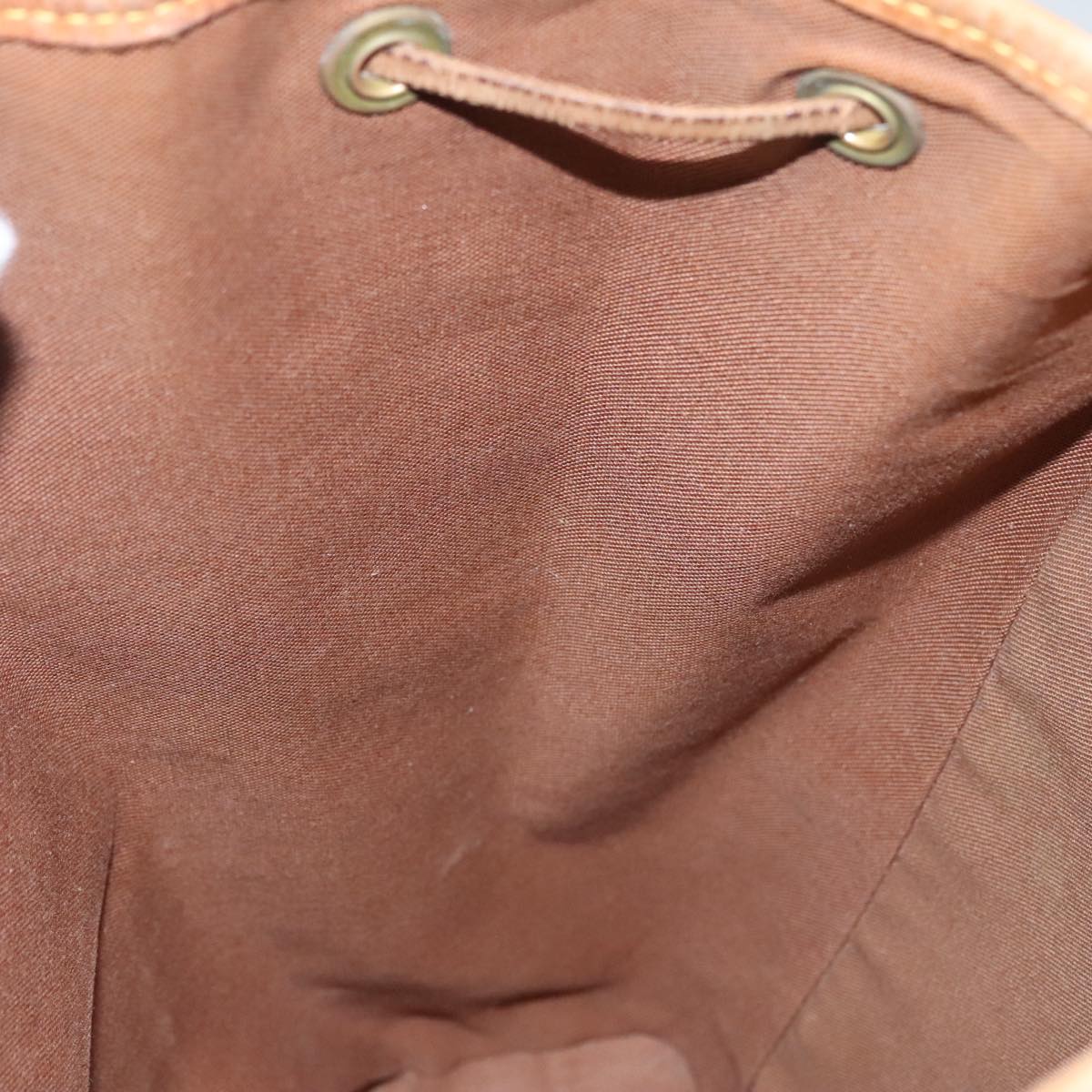 LOUIS VUITTON Monogram Montsouris GM Backpack M51135 LV 103945