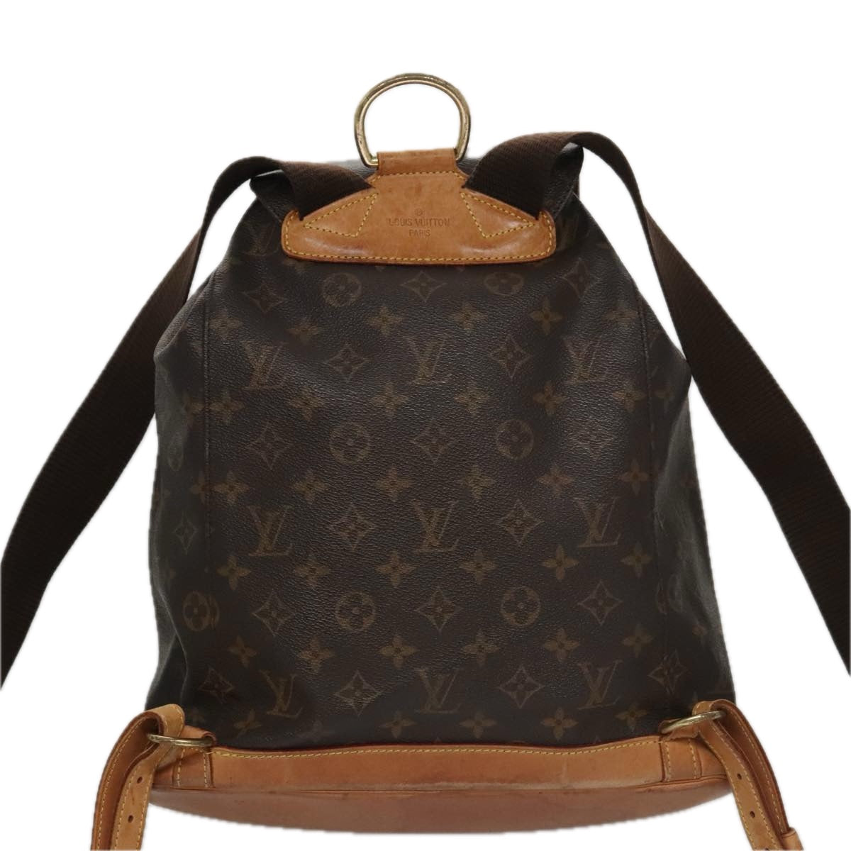 LOUIS VUITTON Monogram Montsouris GM Backpack M51135 LV 103945