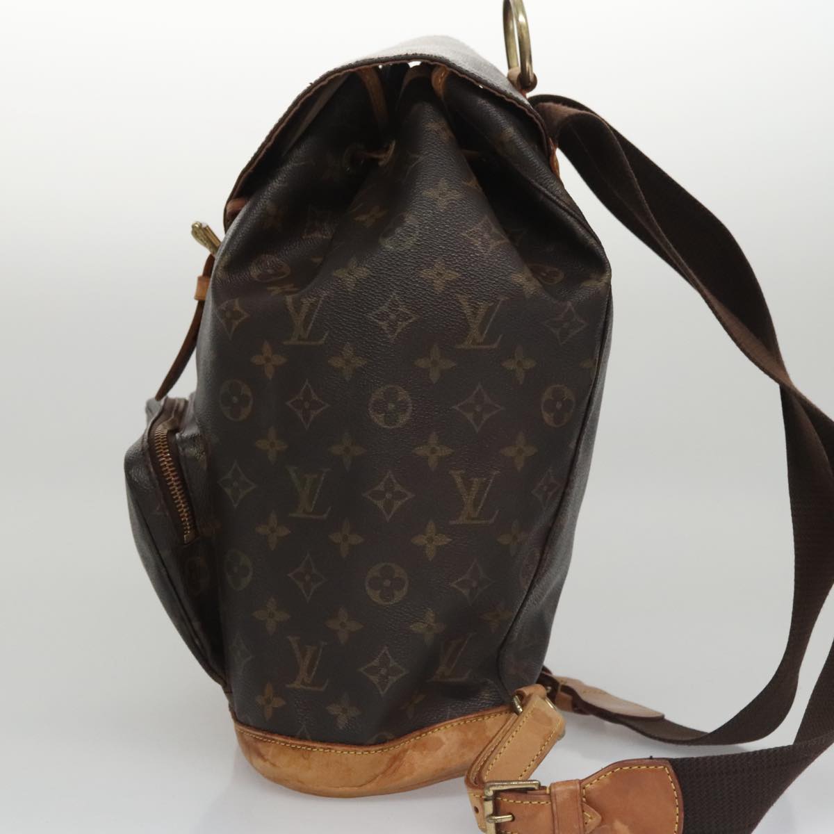 LOUIS VUITTON Monogram Montsouris GM Backpack M51135 LV 103945