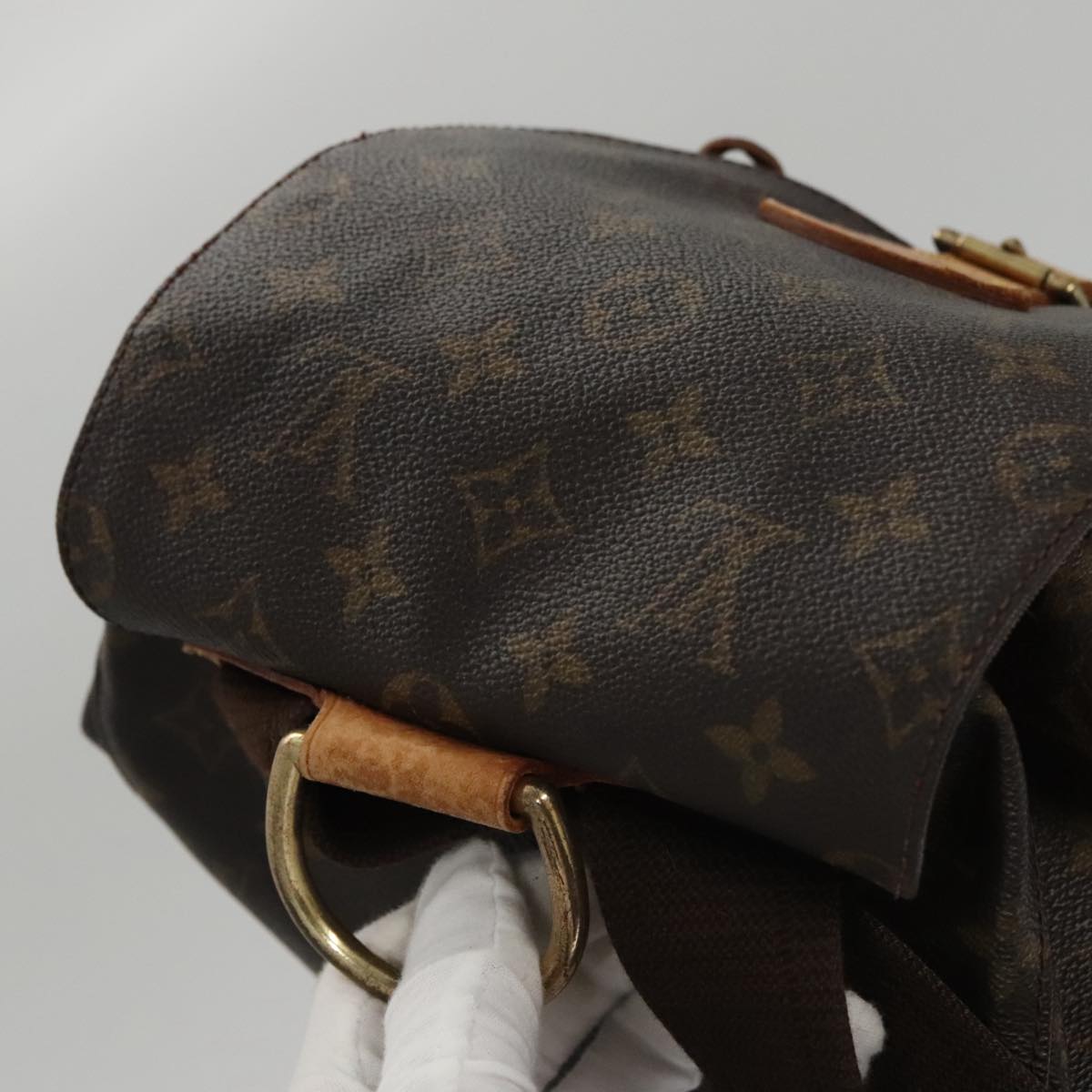 LOUIS VUITTON Monogram Montsouris GM Backpack M51135 LV 103945