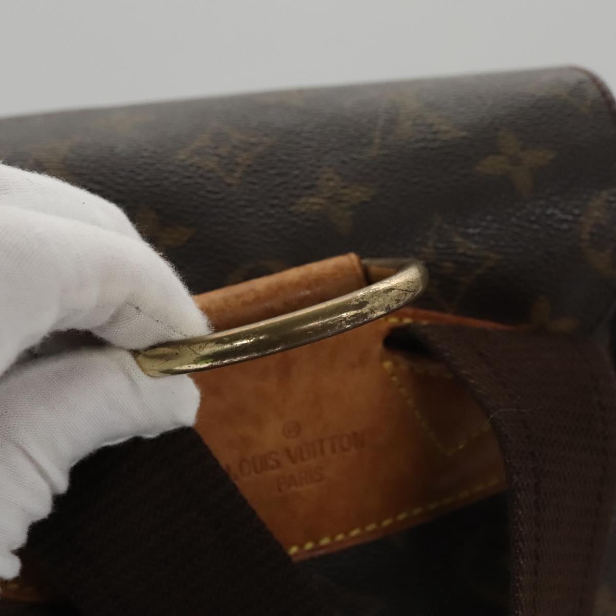 LOUIS VUITTON Monogram Montsouris GM Backpack M51135 LV 103945
